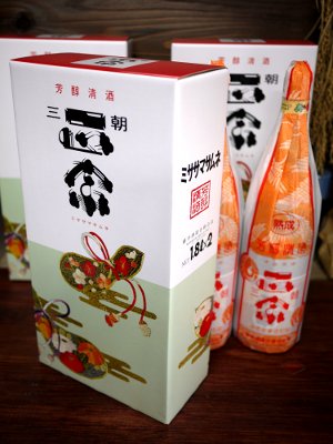 三朝正宗上撰1.8L2本ギフト箱入